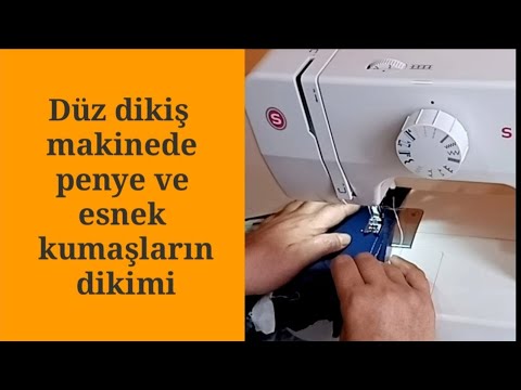 #penyedikimi# Penye dikimi / Penye ve jarse  kumaşlar nasıl dikilir?