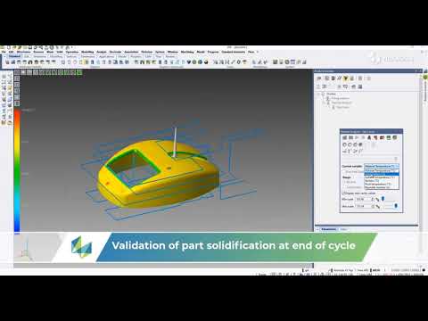 Plastic injection moulding flow simulation | VISI Flow