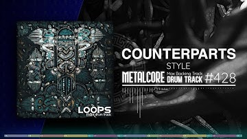 Metalcore Drum Track / Counterparts Style / 200 bpm