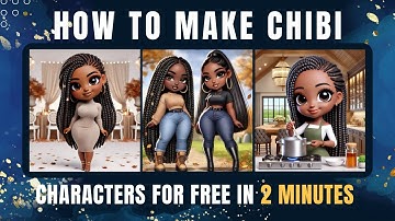 Make This Viral CUTE Chibi Images for FREE | Bing Ai Prompt