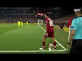 Corner Kick Trent Alexander-Arnold vs Barcelona