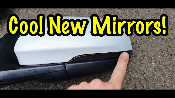 Jaguar XF Door Mirror Upgrade - Installing Power Folding Mirrors with Puddle Lamps