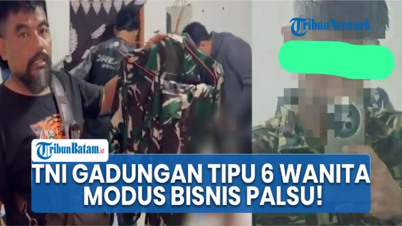 TNI Gadungan di Mamuju Beli Seragam Via Online Shop Demi Tipu Wanita Modus Kerja Sama Bisnis