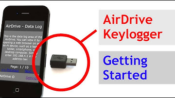 AirDrive Keylogger Getting Started