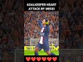 Messi shocked goalkeeper  shortsfeed