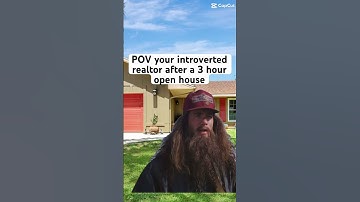 POV Your Introverted Realtor 🙈 ☺️ #realtor #funny #introvert #realestate #listing #listingagent