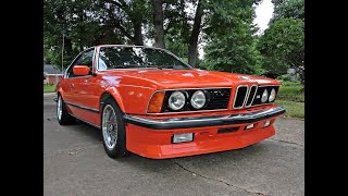 1984 BMW M635CSi Headlight \ Foglight Upgrades, New Front & Rear Spoilers & Misc. Paint Work