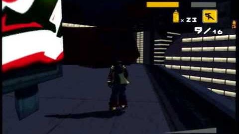 JSRF - Skyscraper District & Pharoah Park - Graffiti