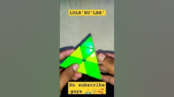 Checkerboard pattern in Pyramix cube 🙏🔥🥰#shorts #viral #trending #rubikscube #pyramid