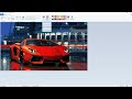 Time-lapse of drawing Lamborghini Aventador by MS-Paint