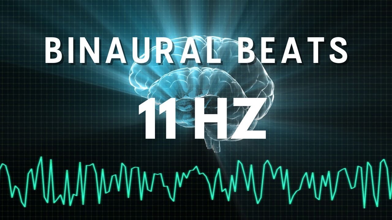 Alpha Binaural Beats - 11 Hz - Pure Frequency - Ideal for Focus ...