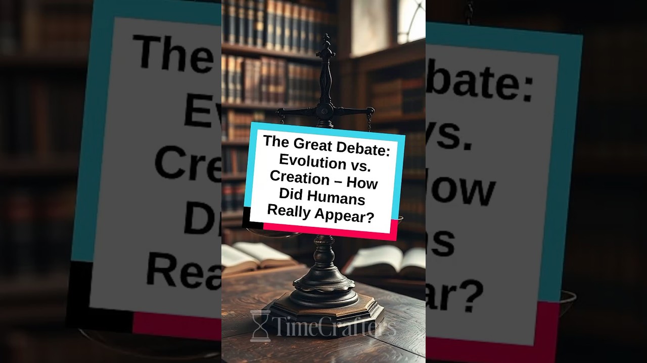 The Great Debate: Evolution vs. Creation – How Did Humans Really Appear?