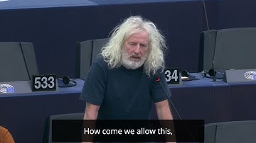 The Irish MEP Mick Wallace says: