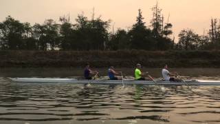 Everett rowing masters men's 4x
