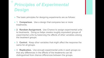 Chapter 12 (Video 3): Observational Studies and Experimental Design