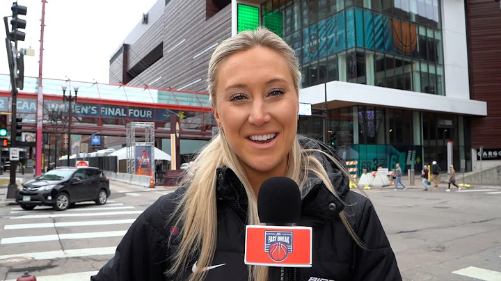 MEGHAN CAFFREY REPORTS FROM THE WOMEN'S FINAL FOUR