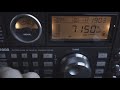 TECSUN S2000 SHORTWAVE 40m AMATEUR BAND TESTING