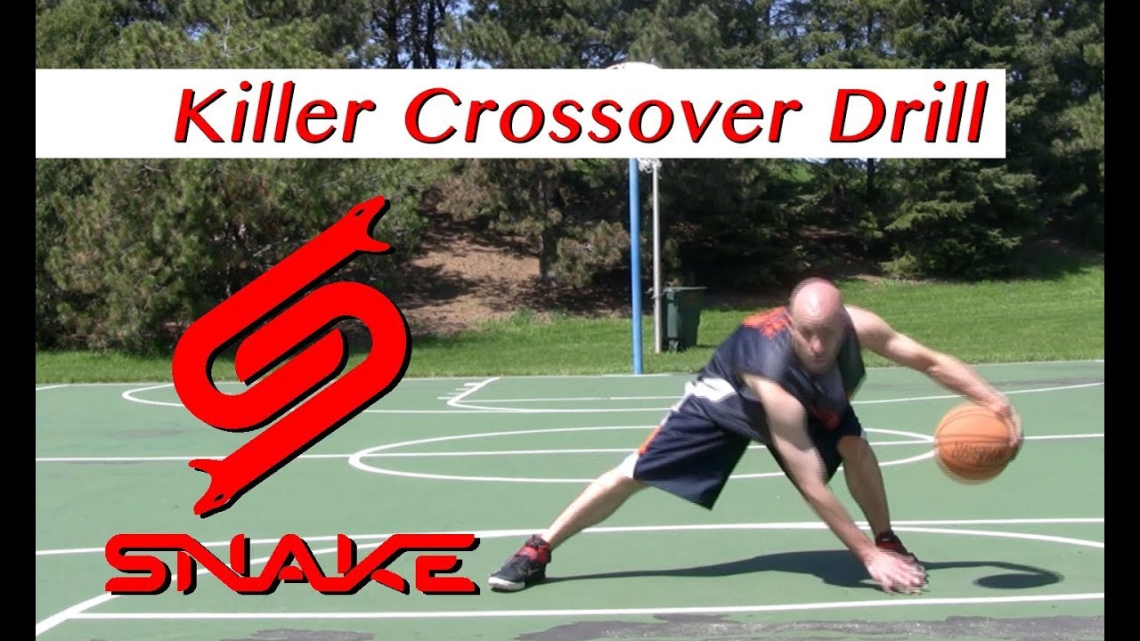Killer Crossover Drill Tutorial - How to do NBA Ankle Breaker Dribbling  Moves