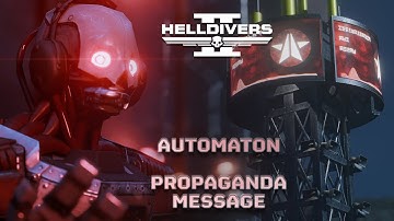 Automaton Illegal Broadcast | Helldivers 2 Animation
