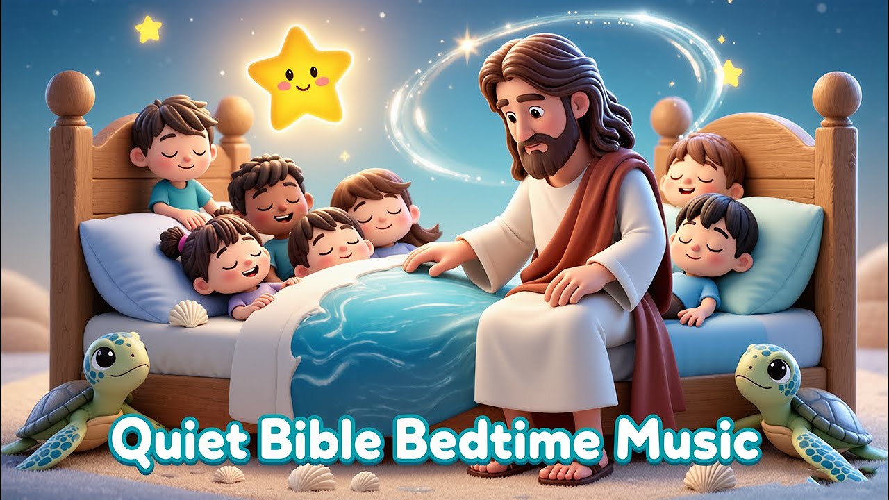 ✝️ Christian Lullabies for Toddlers 💖 Calming Worship Songs for a Serene Night 🌙
