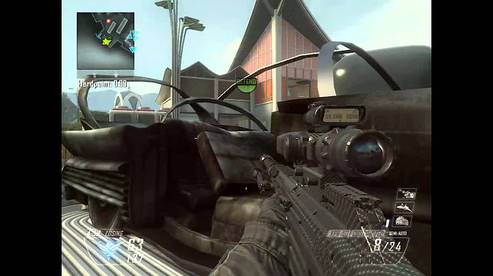 Black ops 2- "Feeds" with XPR Sniper on Nuketown