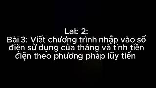 Lab 2 của Lập trình Java 1