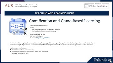 Gamification and Game Based Learning