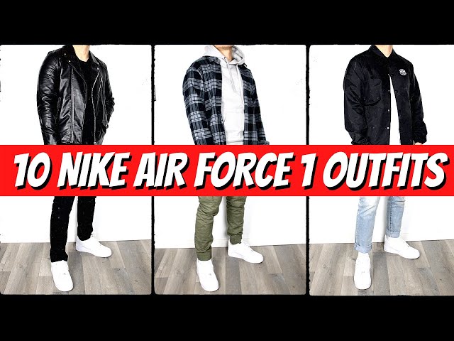 10 Cool Air Force 1 Outfits to Wear Year Around