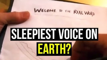 Unintentional ASMR from a man who believes the Earth is not round 🌎  