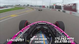 Tag Heuer Fastest Lap // Linus Lundqvist at the Bommarito Automotive Group 500