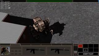 Turn-based tactical game. Development Diary. Page 37. Mech unit type. First tests. [BGE]