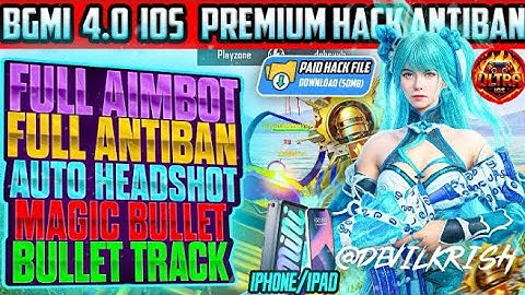 bgmi ios hack 4.0 free |how to hack bgmi ios 4.0 |skin hack bgmi ios | iPad And IPhone ios hack free