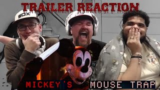 Mickeys Mouse Trap Offical Teaser Trailer Reaction