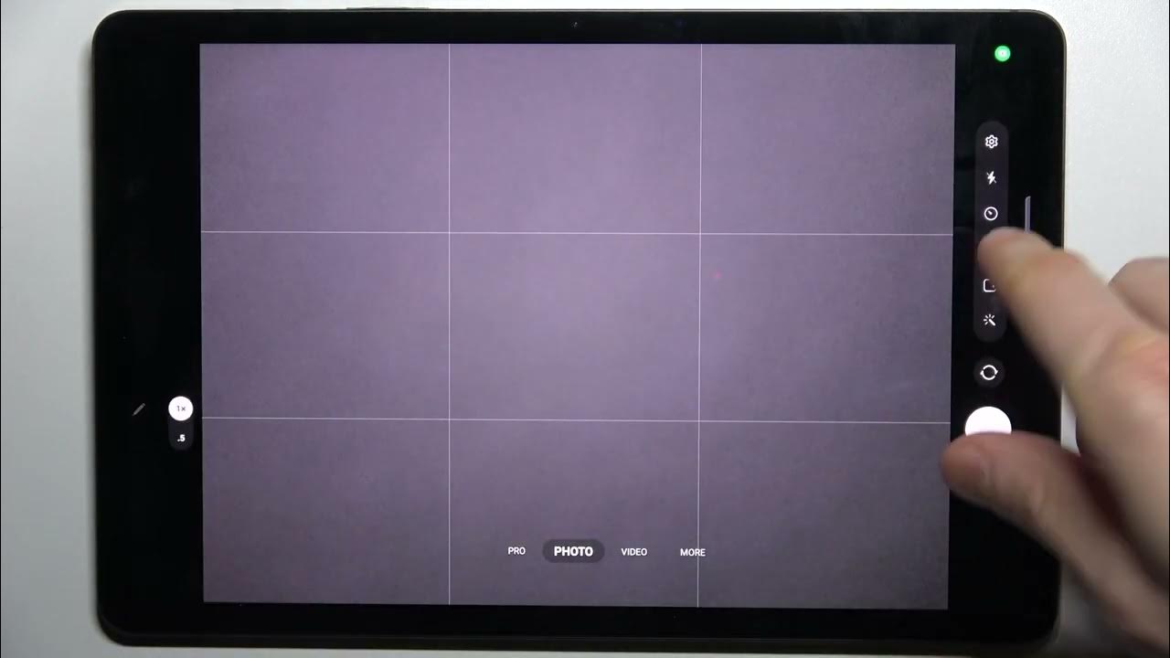 How to Enable / Disable Camera Mirroring in SAMSUNG Galaxy Tab S8