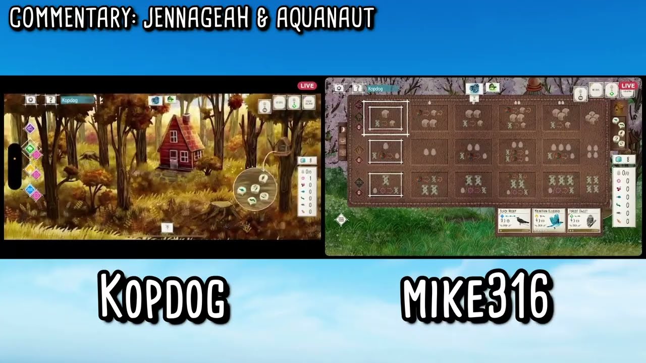 kopdog v mike316 | Wingspan Tournament Live Stream