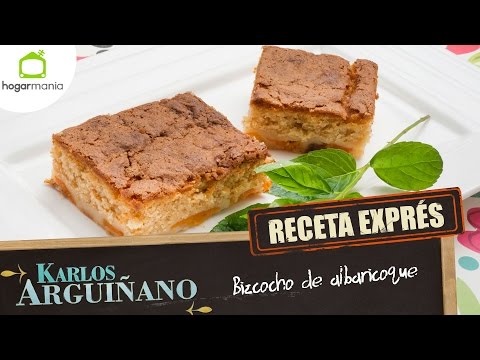 Receta Exprés: Bizcocho de albaricoque