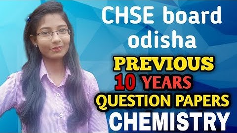 Odisha 12th chemistry previous year questions 2020 || plus 2 previous year questions chemistry