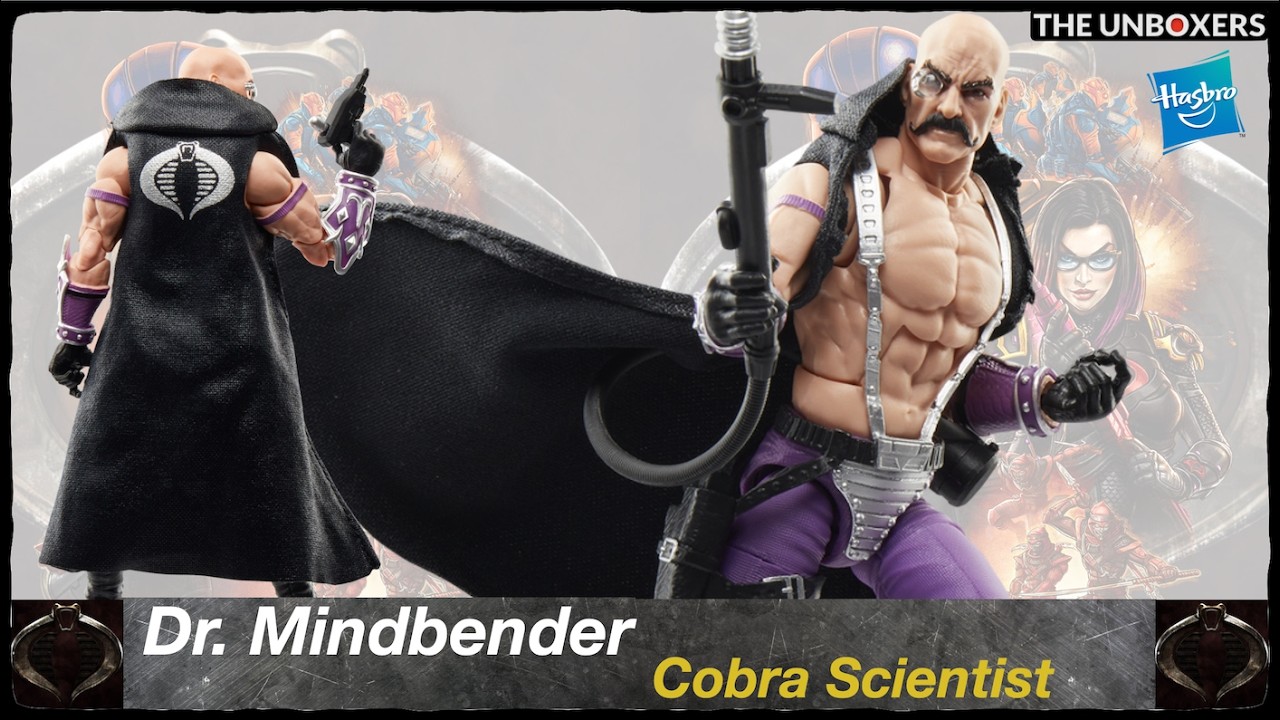 G I Joe Classified Dr Mindbender 6in Action Figure - YouTube