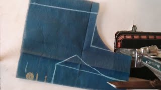 Blouse Design Cutting And Schingback Neck Blouse Designblouse Design Cutting...