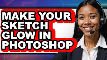 How To Make Your Sketch Glow In Photoshop - Easy Guide