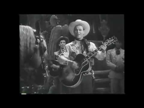 Roy Rogers sings "DON'T FENCE ME IN" in "Hollywood...