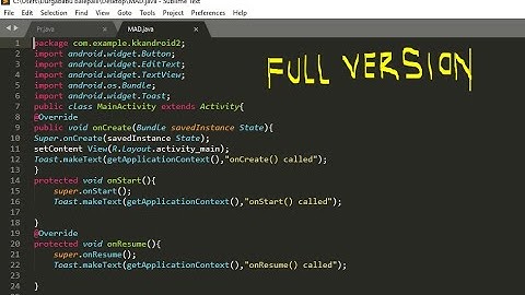 Sublime text Full version without Crack||Sublimetext 3 with key