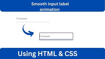 Search Input label underline Animation on Focus in Advance HTML & CSS | input label
