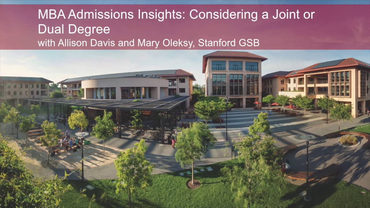 MBA Admissions Insights: Considering A Joint or Dual Degree