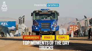 Trucks Top moments - Stage 1 - #Dakar2024