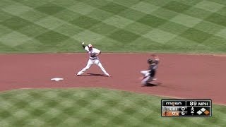 CWS@BAL: O's turn two on Gillaspie in the 2nd