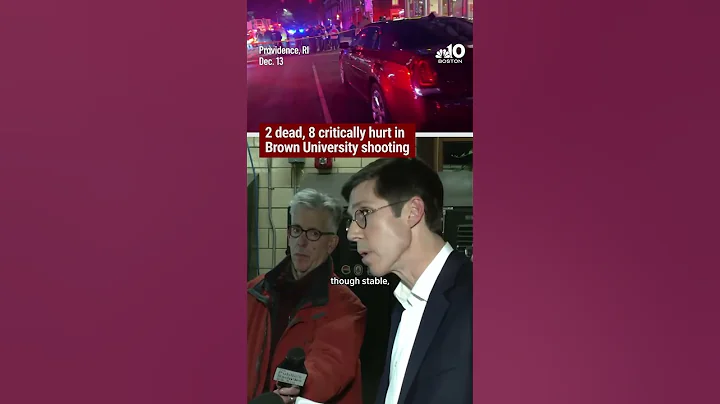 2 dead, 8 critically hurt in Brown University shooting, manhunt underway