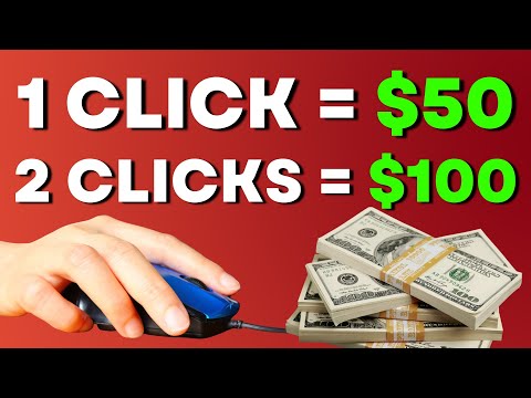 Make $50.00 Per Click And NO LIMITS | Make Money Online 2023
