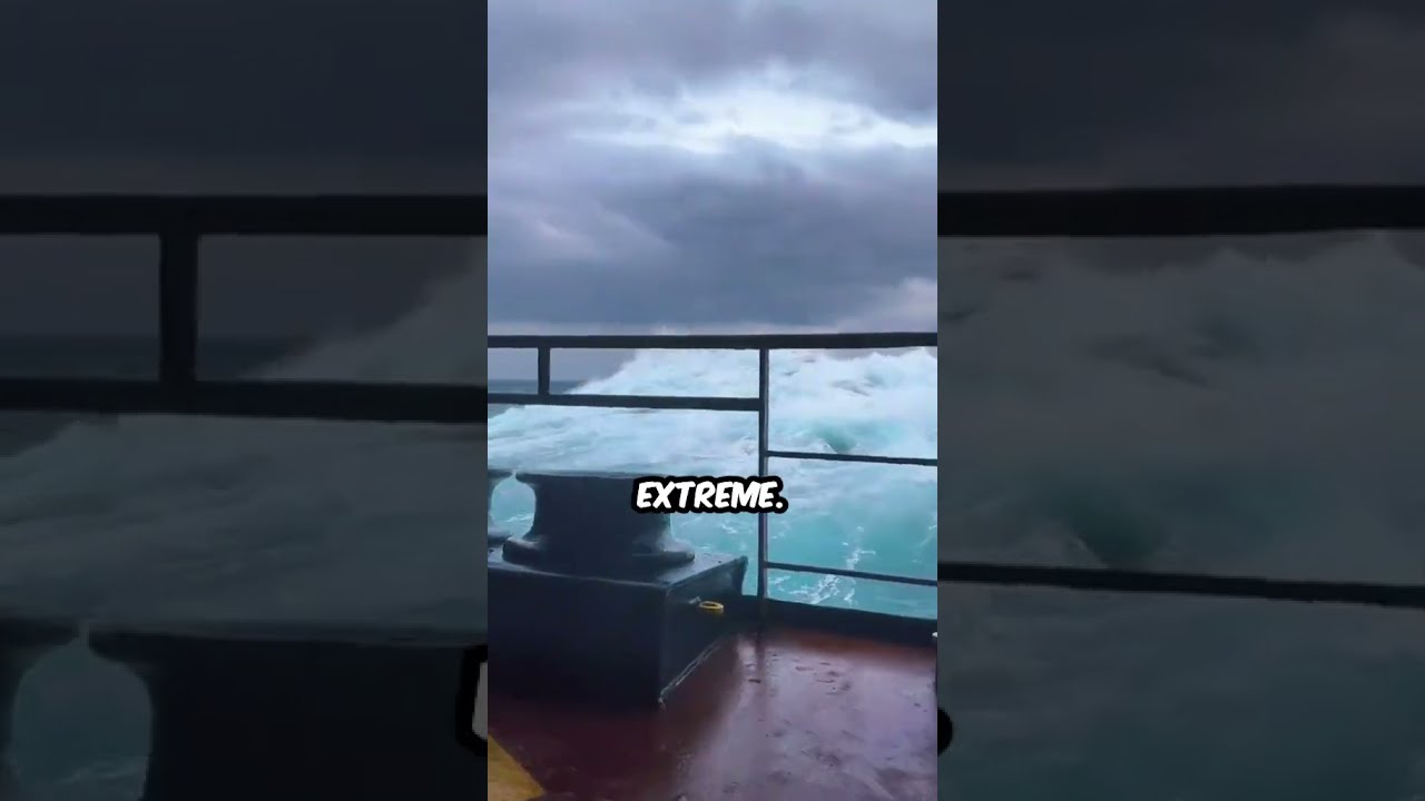 The North Sea Is Scary Crazy Ocean Boat Thalassophobia