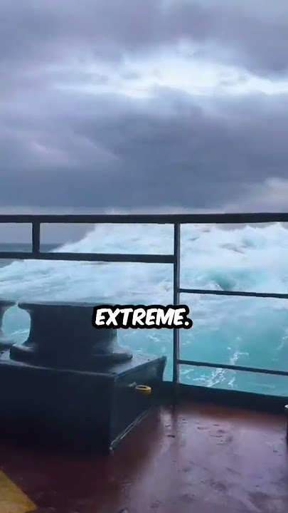 The North Sea is Scary! #crazy #ocean #boat #sea #thalassophobia